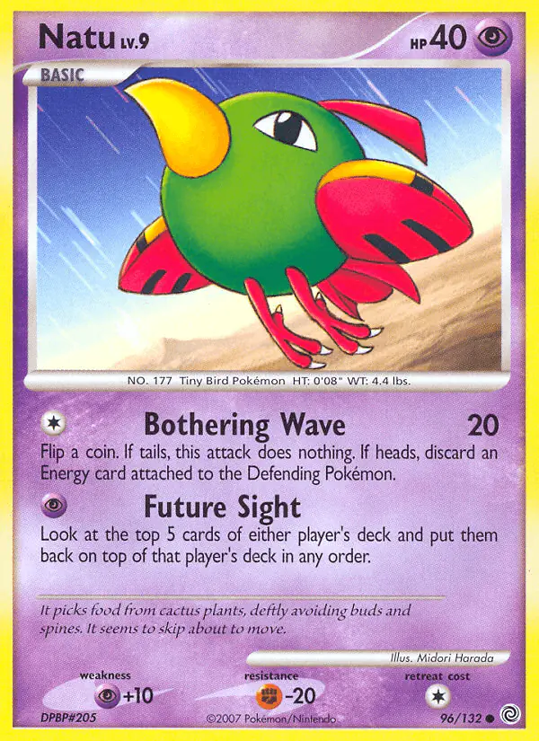 Carta Natu 96/132 de Secret Wonders