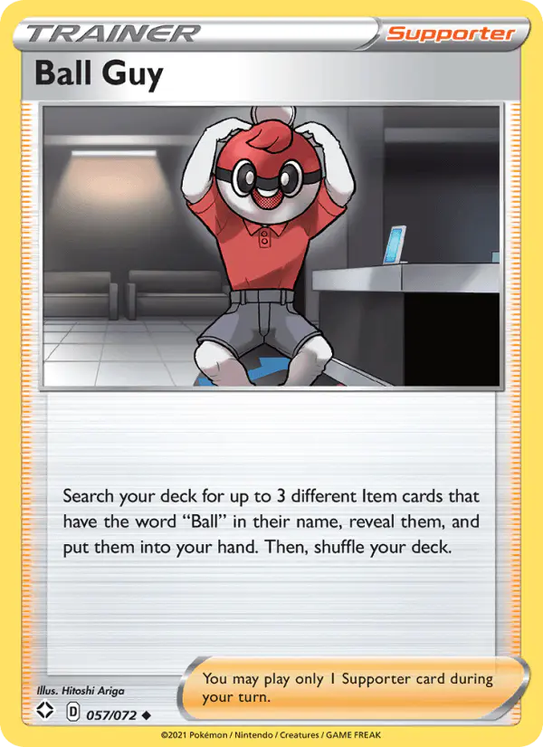 Carta Ball Guy 057/072 de Shining Fates