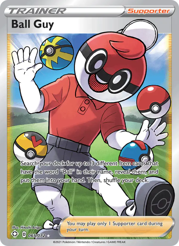 Carta Ball Guy 065/072 de Shining Fates
