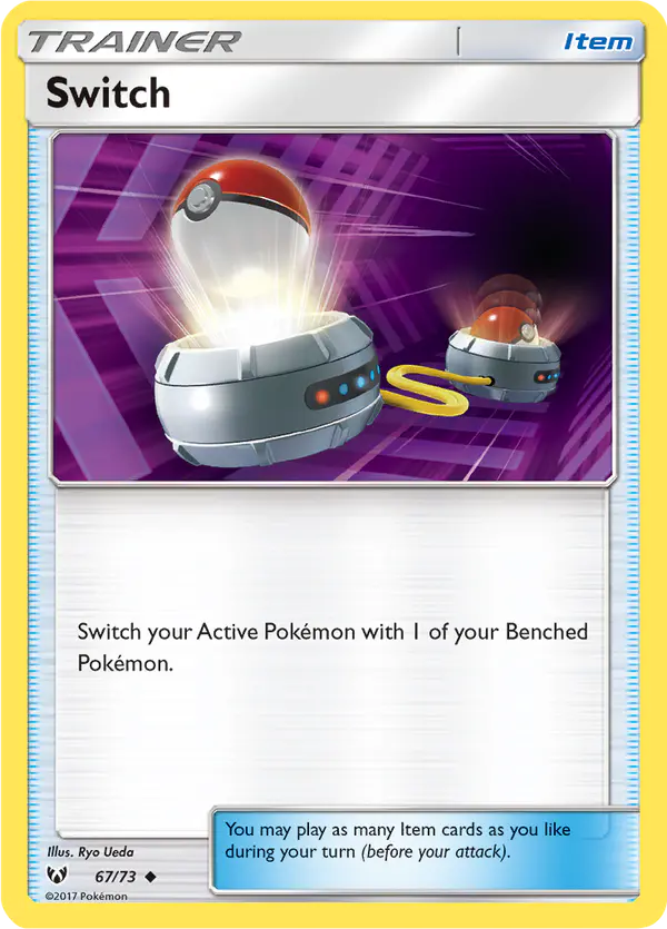 Carta Switch 67/73 de Shining Legends