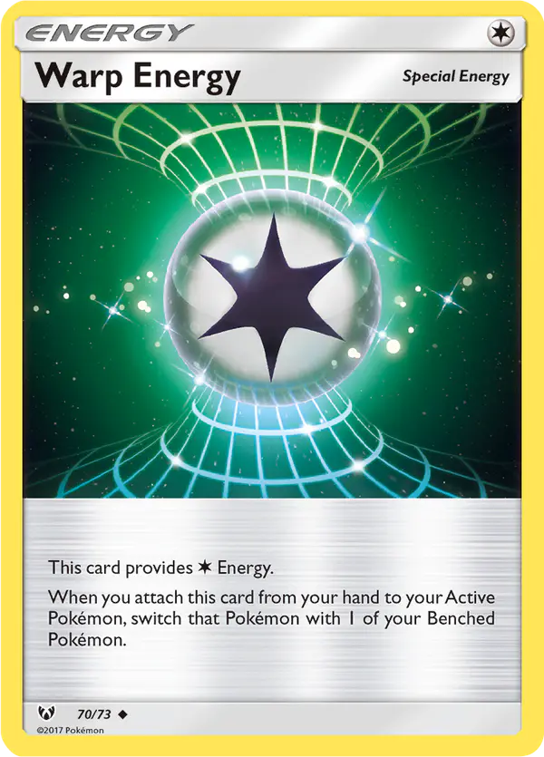Carta Warp Energy 70/73 de Shining Legends