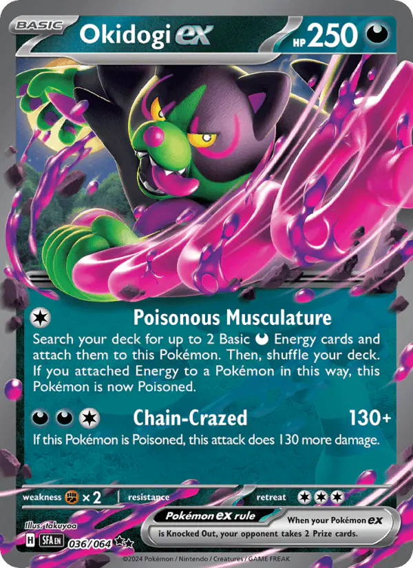 Carta Okidogi ex 036/064 de Shrouded Fable