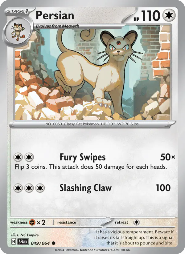 Carta Persian 049/064 de Shrouded Fable