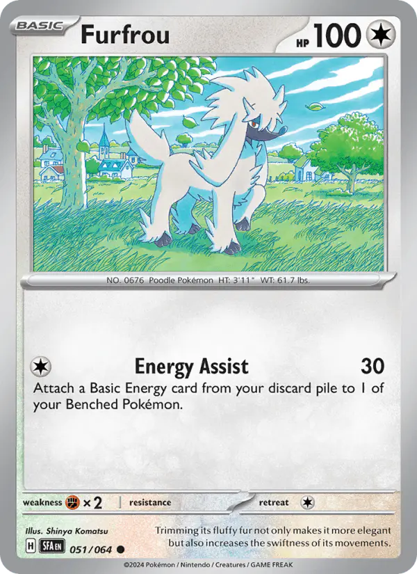 Carta Furfrou 051/064 de Shrouded Fable