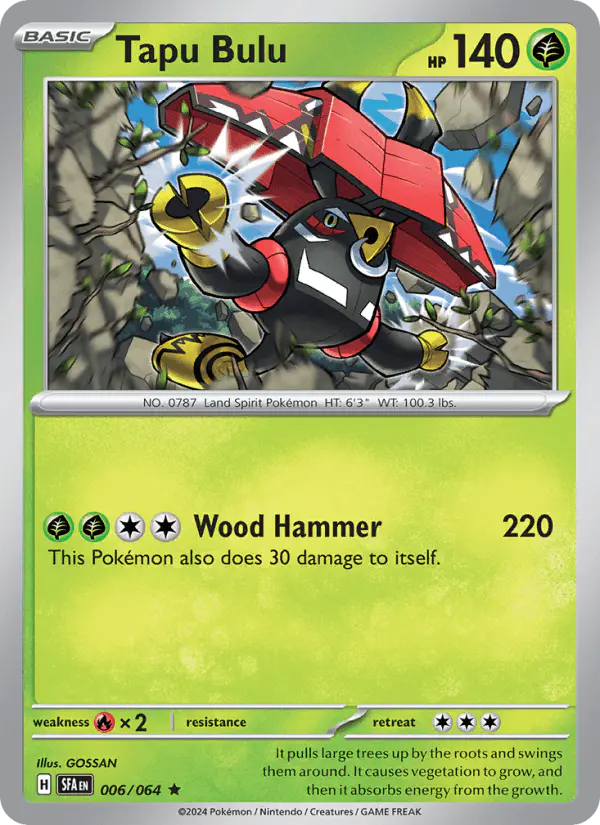 Carta Tapu Bulu 006/064 de Shrouded Fable