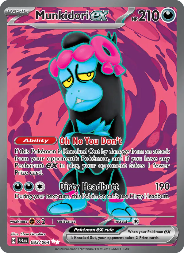 Carta Munkidori ex 083/064 de Shrouded Fable