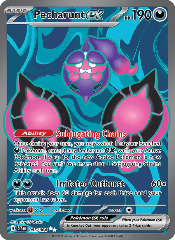 Carta Pecharunt ex 085/064 de Shrouded Fable