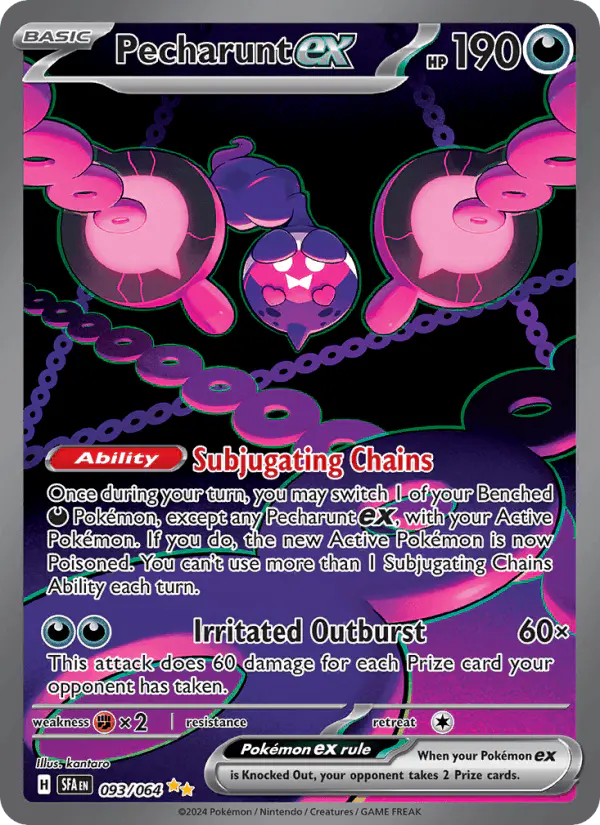 Carta Pecharunt ex 093/064 de Shrouded Fable