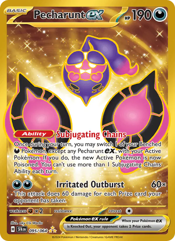 Carta Pecharunt ex 095/064 de Shrouded Fable