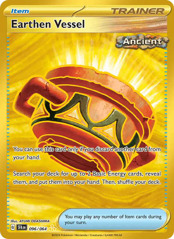 Carta Earthen Vessel 096/064 de Shrouded Fable