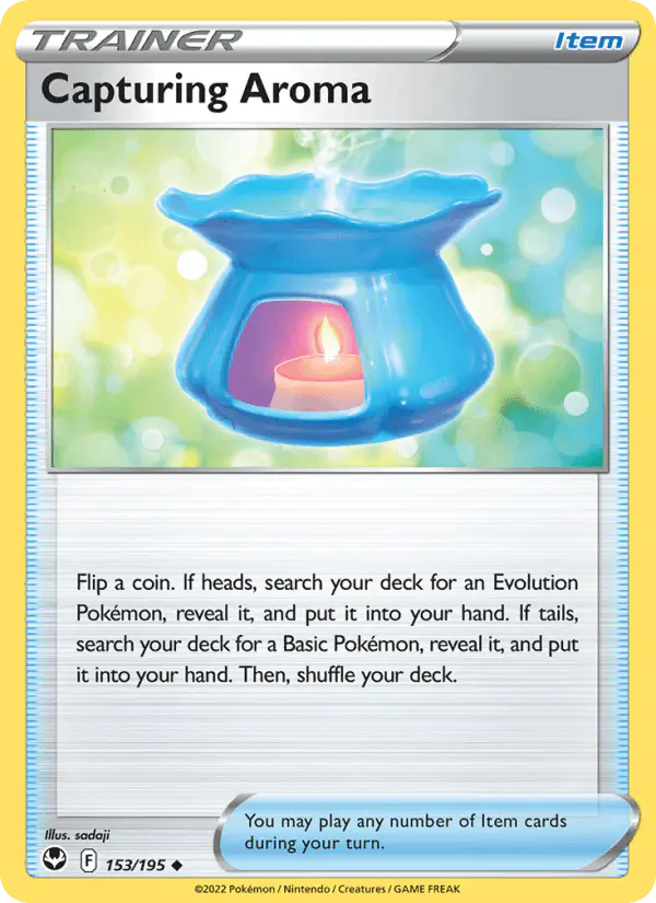 Carta Capturing Aroma 153/195 de Silver Tempest