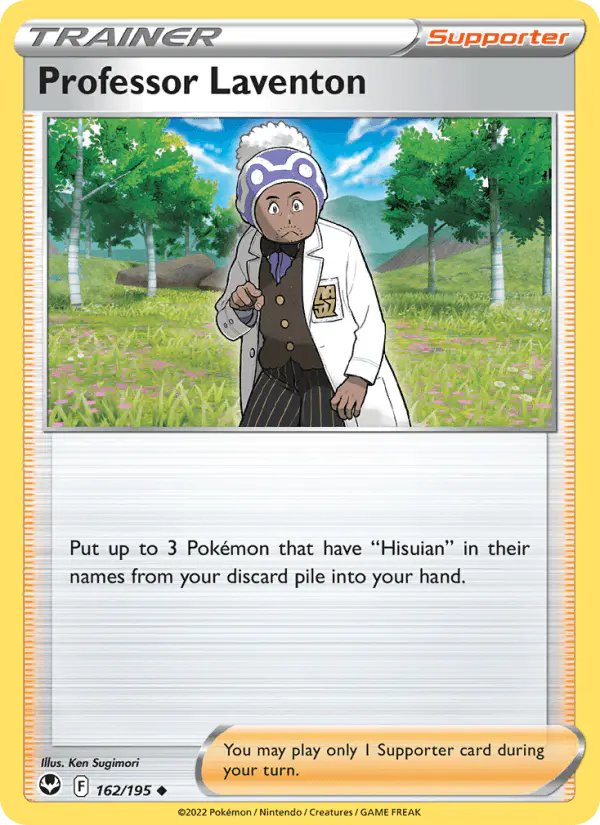 Carta Professor Laventon 162/195 de Silver Tempest