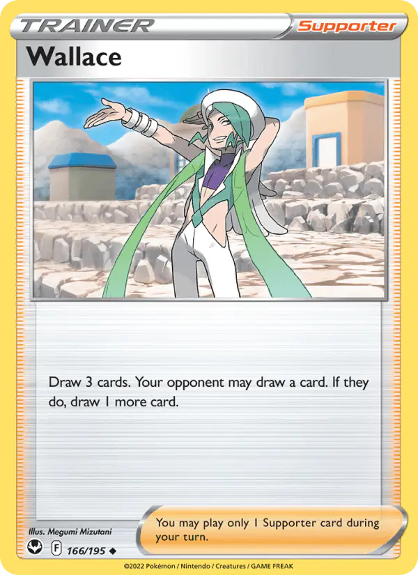Carta Wallace 166/195 de Silver Tempest