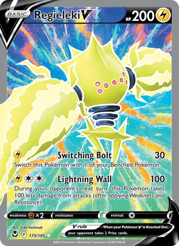 Carta Regieleki V 175/195 de Silver Tempest