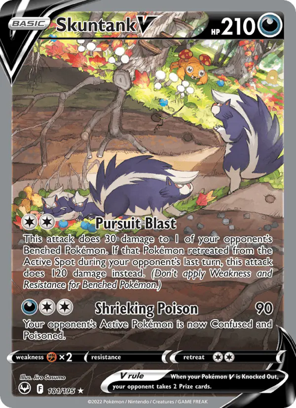 Carta Skuntank V 181/195 de Silver Tempest