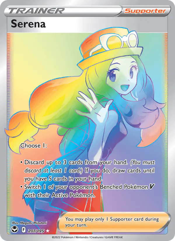 Carta Serena 207/195 de Silver Tempest