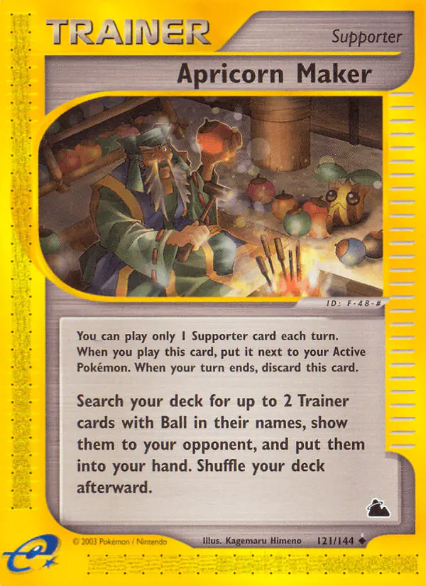 Carta Apricorn Maker 121/144 de Skyridge