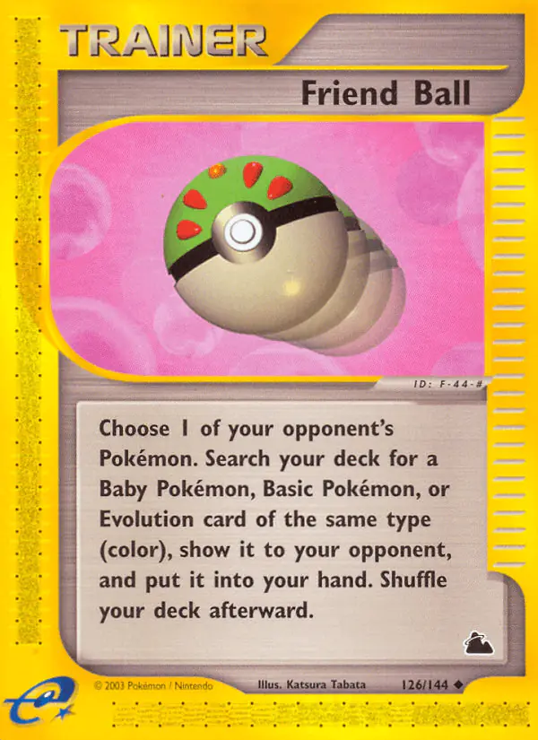 Carta Friend Ball 126/144 de Skyridge