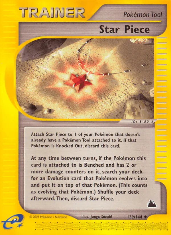 Carta Star Piece 139/144 de Skyridge
