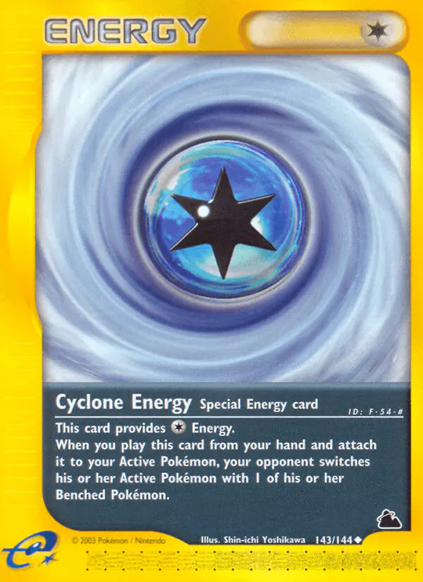 Carta Cyclone Energy 143/144 de Skyridge