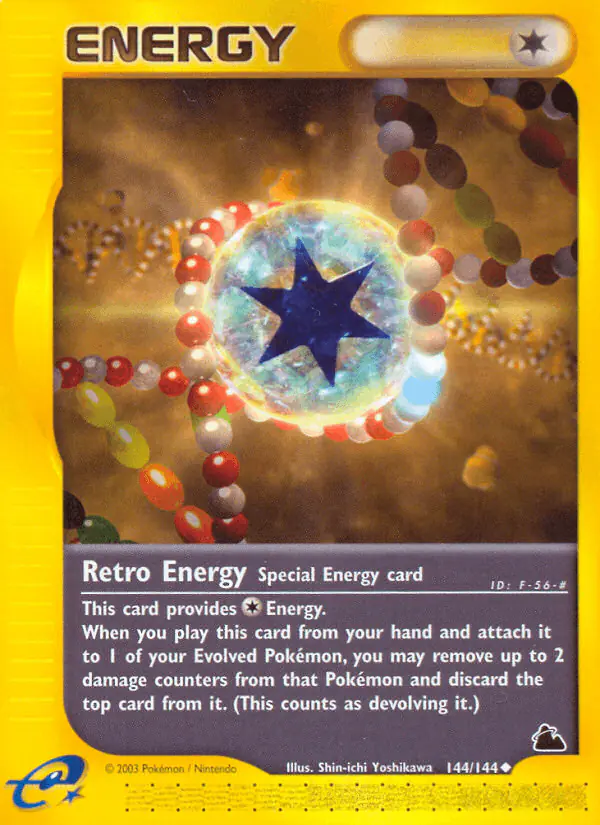Carta Retro Energy 144/144 de Skyridge