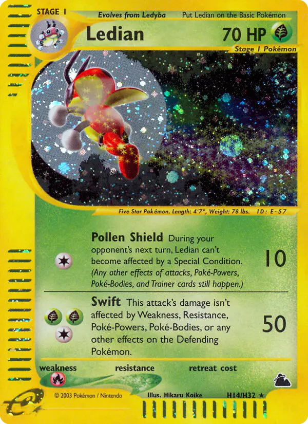 Carta Ledian H14 de Skyridge