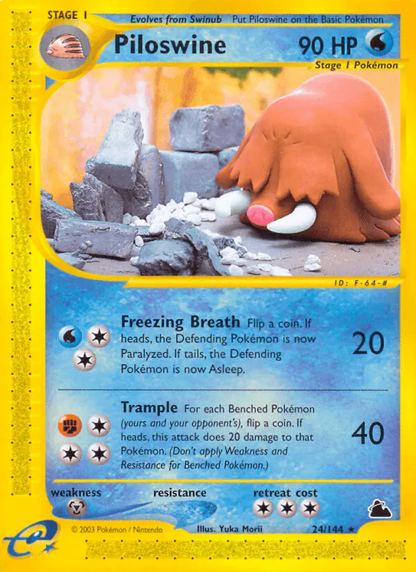 Carta Piloswine 24/144 de Skyridge