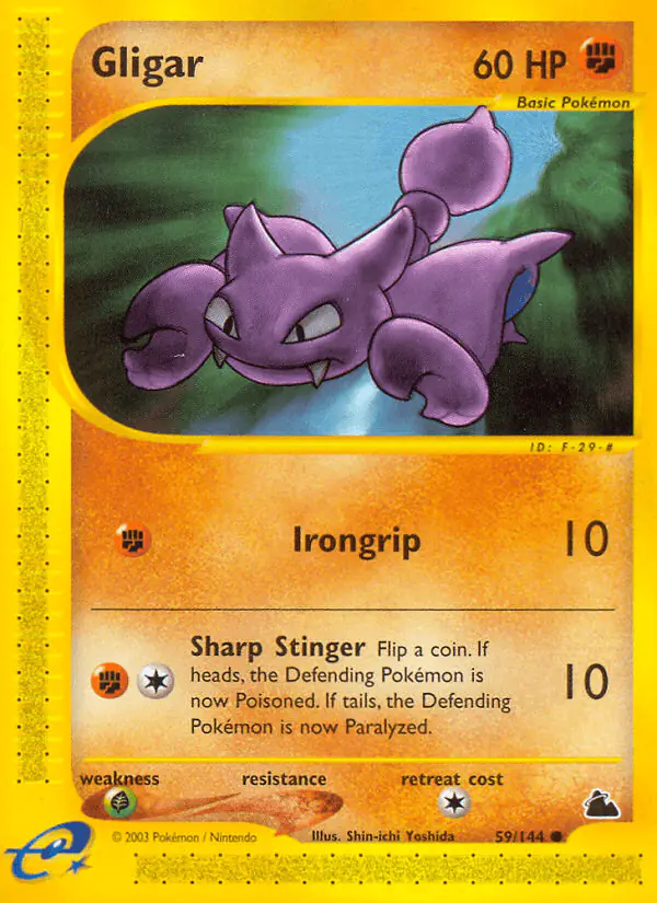 Carta Gligar 59/144 de Skyridge
