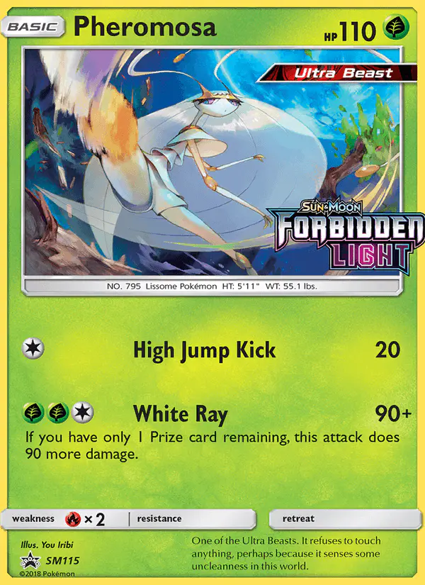 Carta Pheromosa SM115 de SM Black Star Promos