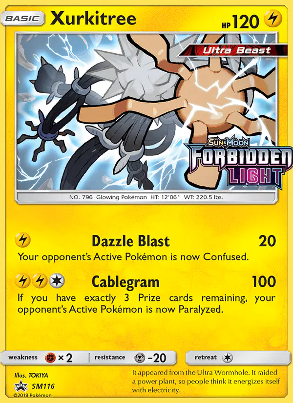 Carta Xurkitree SM116 de SM Black Star Promos