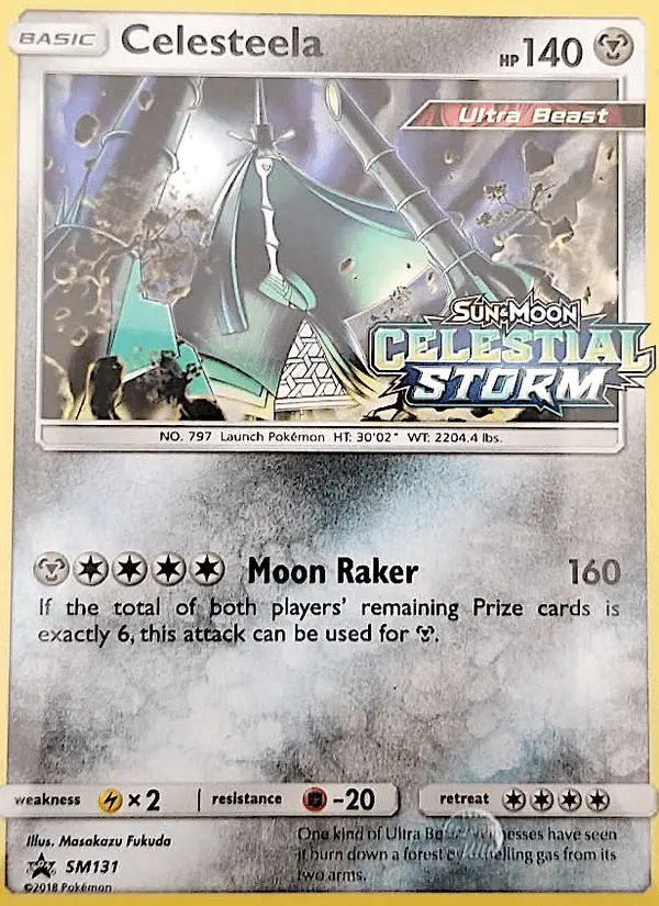 Carta Celesteela SM131 de SM Black Star Promos