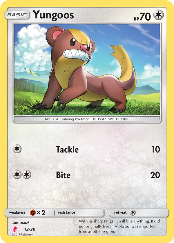 Carta Lightning Energy 12/30 de SM trainer Kit (Alolan Raichu)
