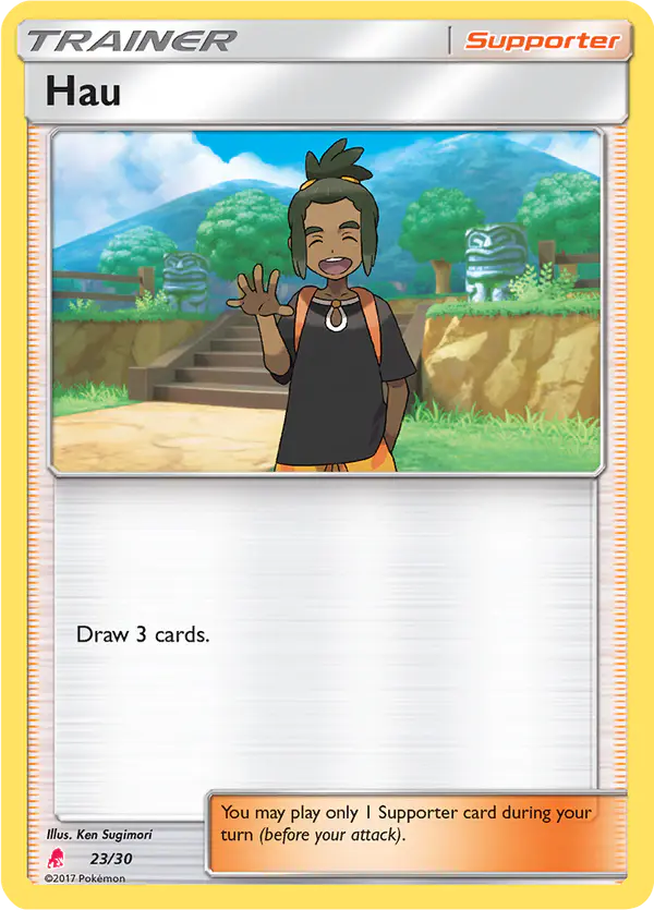 Carta Hau 23/30 de SM trainer Kit (Alolan Raichu)