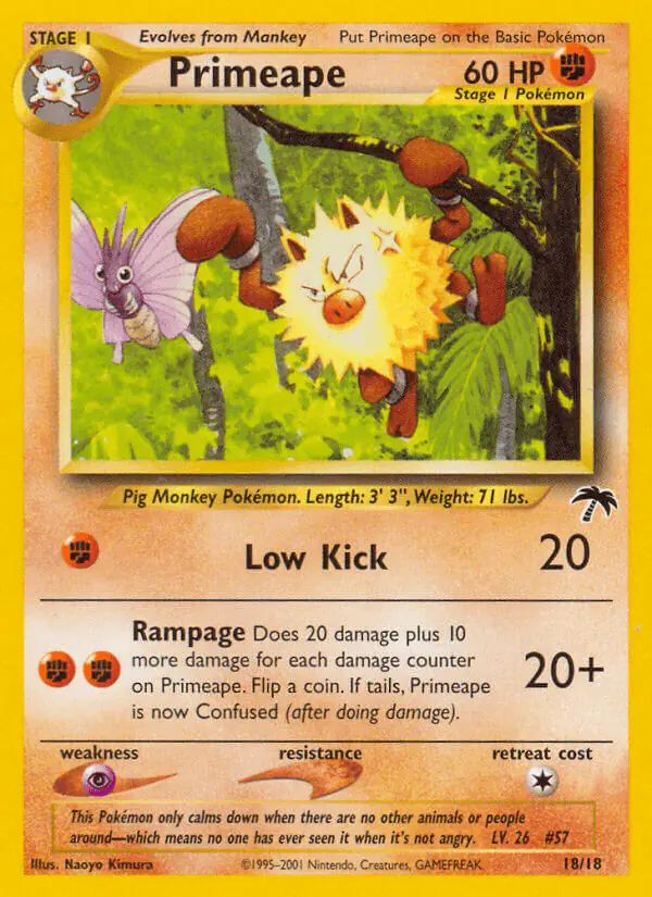 Carta Primeape 18/18 de Southern Islands