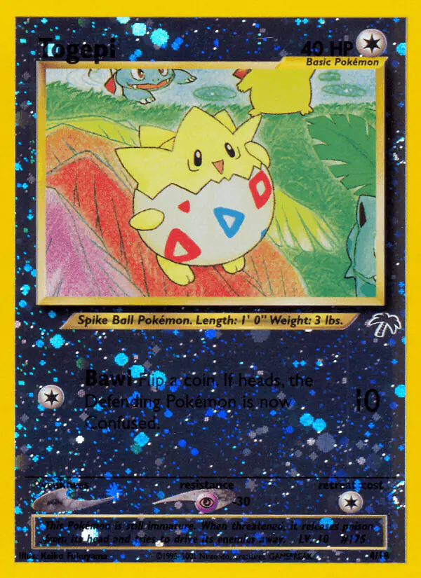 Carta Togepi 4/18 de Southern Islands