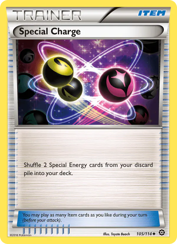 Carta Special Charge 105/114 de Steam Siege
