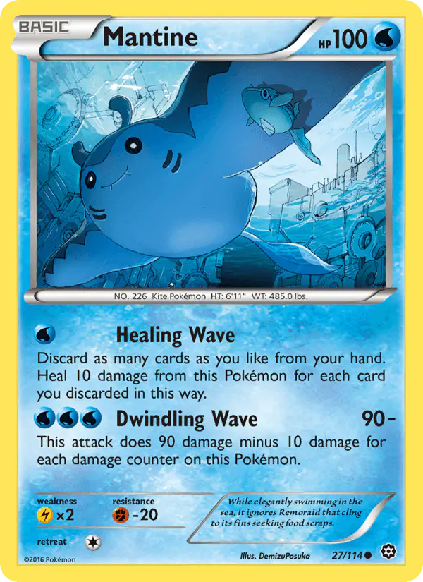 Carta Mantine 27/114 de Steam Siege