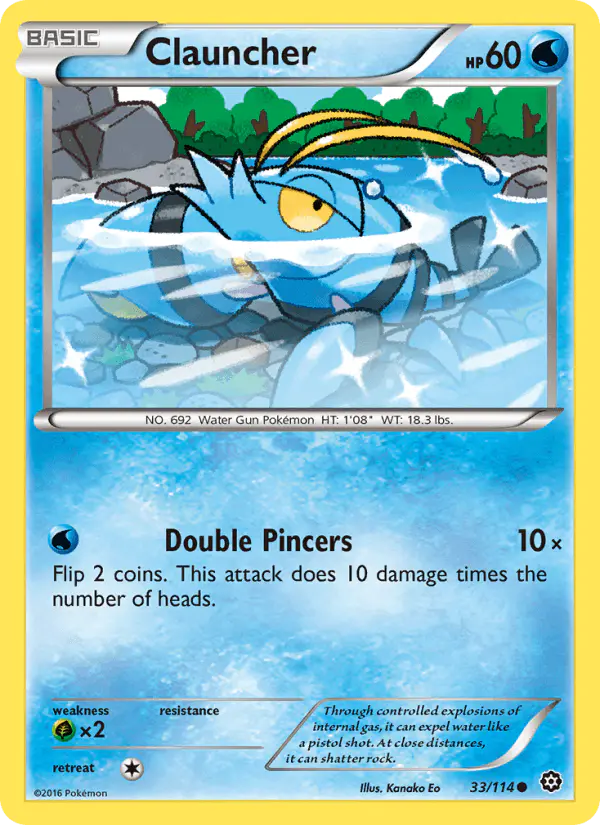 Carta Clauncher 33/114 de Steam Siege