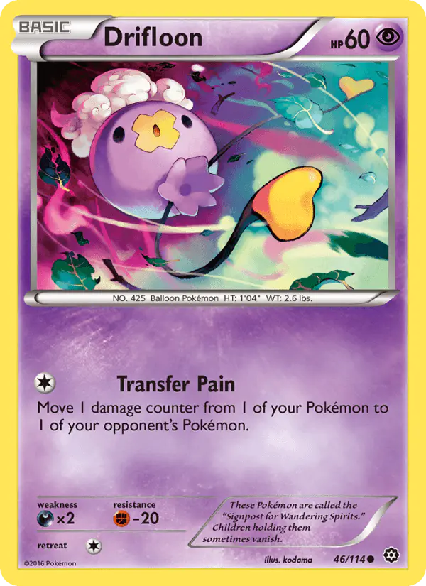 Carta Drifloon 46/114 de Steam Siege