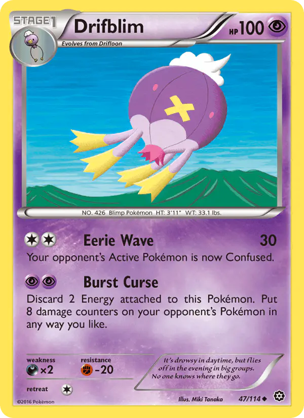 Carta Drifblim 47/114 de Steam Siege