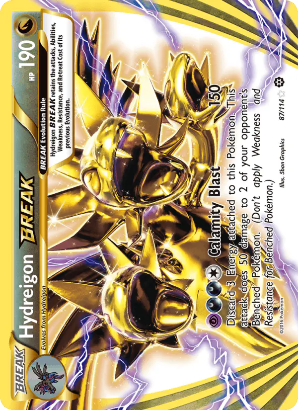 Carta Hydreigon BREAK 87/114 de Steam Siege
