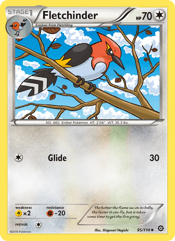 Carta Fletchinder 95/114 de Steam Siege
