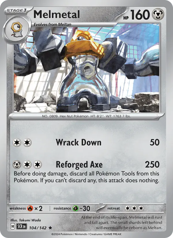 Carta Melmetal 104/142 de Stellar Crown