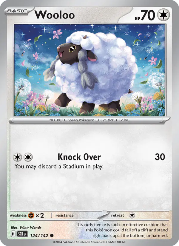 Carta Wooloo 124/142 de Stellar Crown