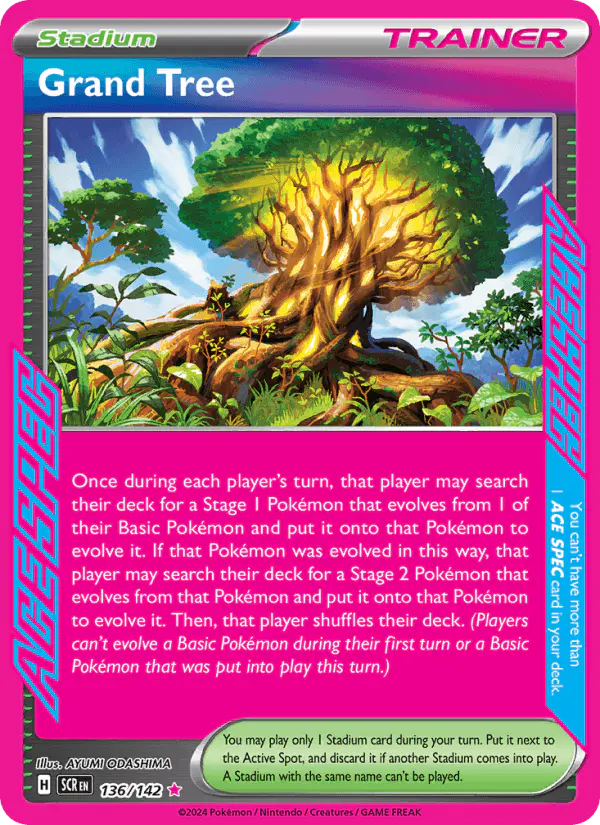 Carta Grand Tree 136/142 de Stellar Crown