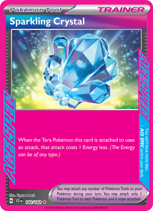 Carta Sparkling Crystal 142/142 de Stellar Crown
