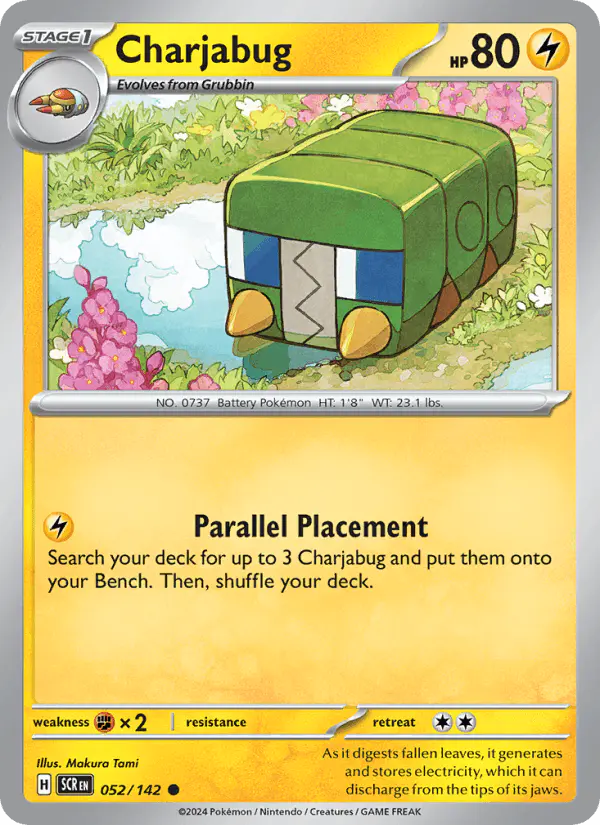 Carta Charjabug 052/142 de Stellar Crown