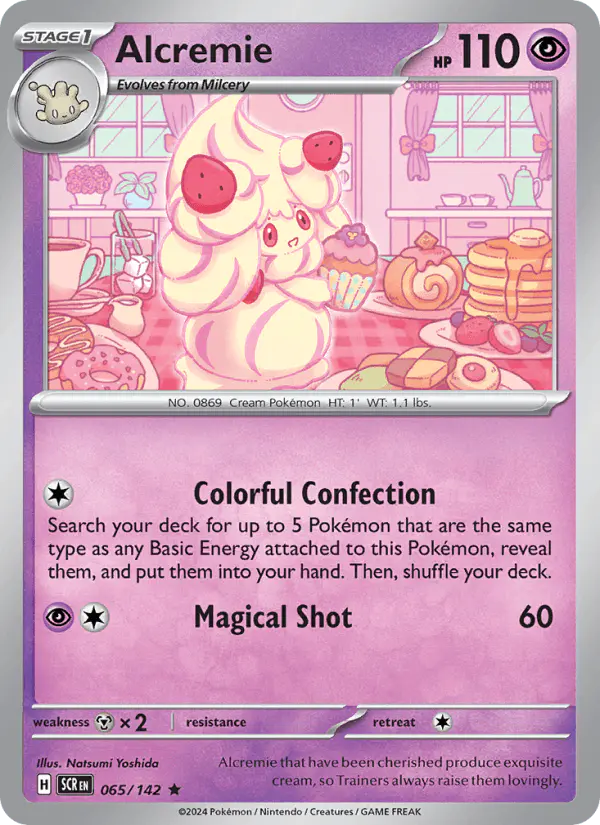 Carta Alcremie 065/142 de Stellar Crown