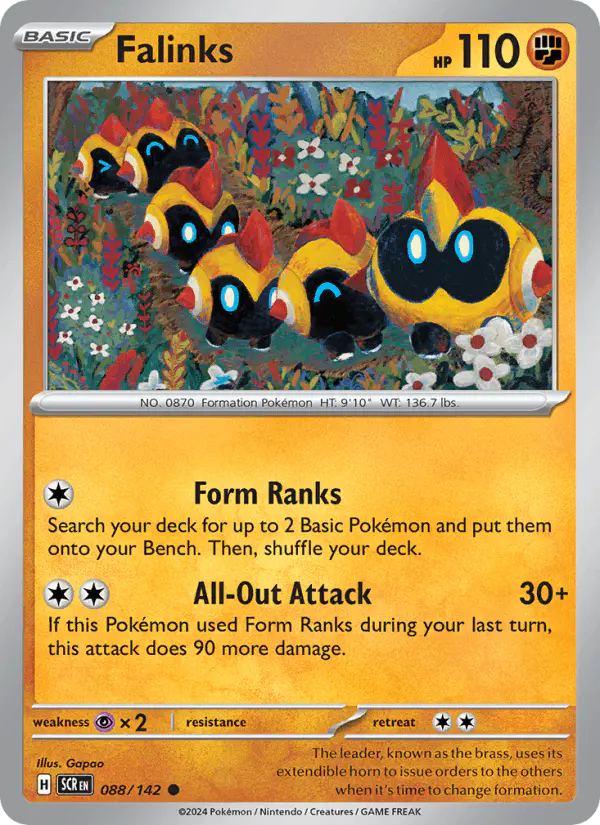 Carta Falinks 088/142 de Stellar Crown
