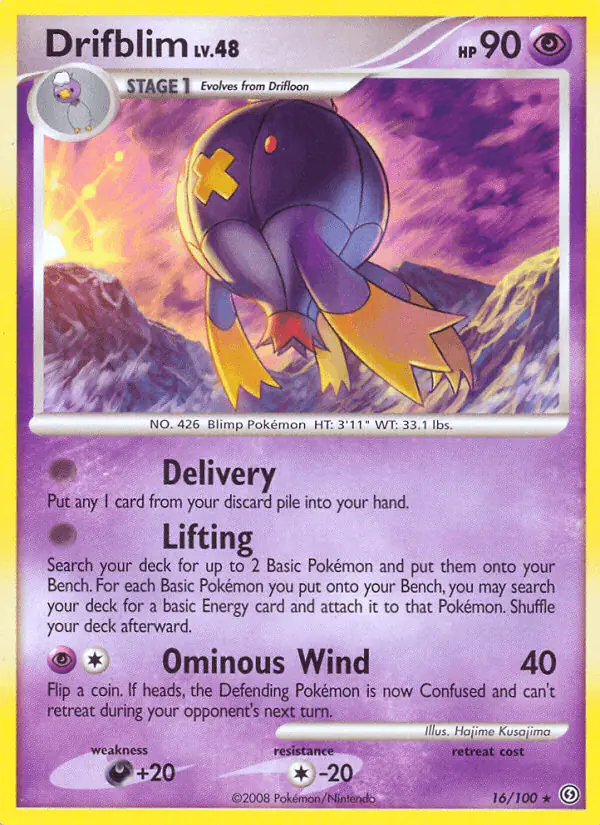 Carta Drifblim 16/100 de Stormfront